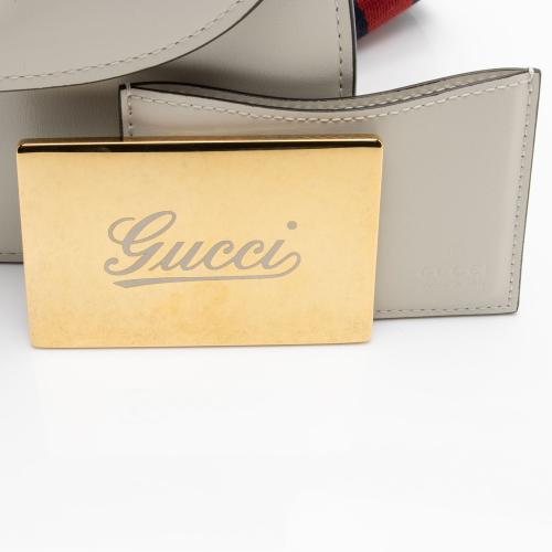 Gucci Leather Bamboo 1947 Small Top Handle