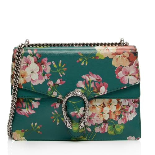 Gucci Leather Blooms Dionysus Medium Shoulder Bag