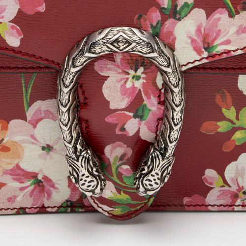 Gucci Leather Blooms Dionysus Small Shoulder Bag