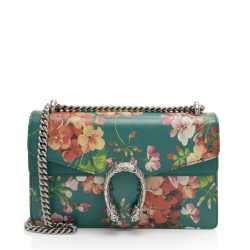 Gucci Leather Blooms Dionysus Small Shoulder Bag