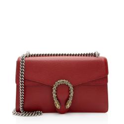 Gucci Leather Crystal Dionysus Small Shoulder Bag