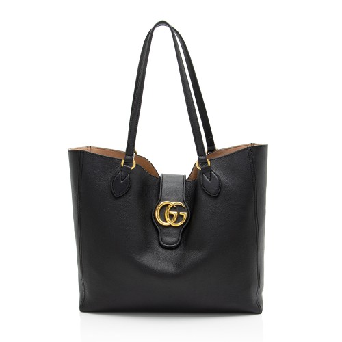 Gucci Leather Dahlia Medium Tote