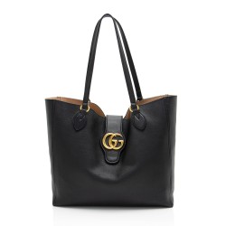 Gucci Leather Dahlia Large Tote