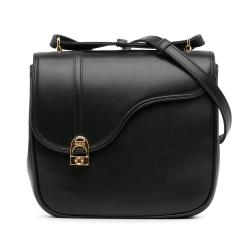 Gucci Leather Equestrian Crossbody