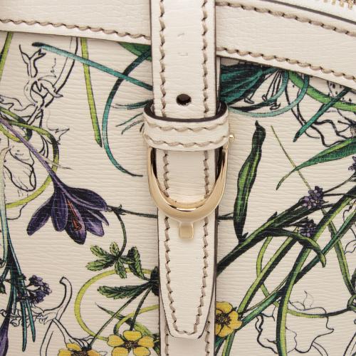 Gucci Leather Flora Nice Satchel