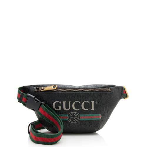 Gucci Leather Logo Belt Bag