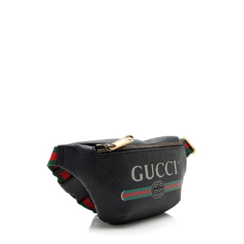 Gucci Leather Logo Belt Bag