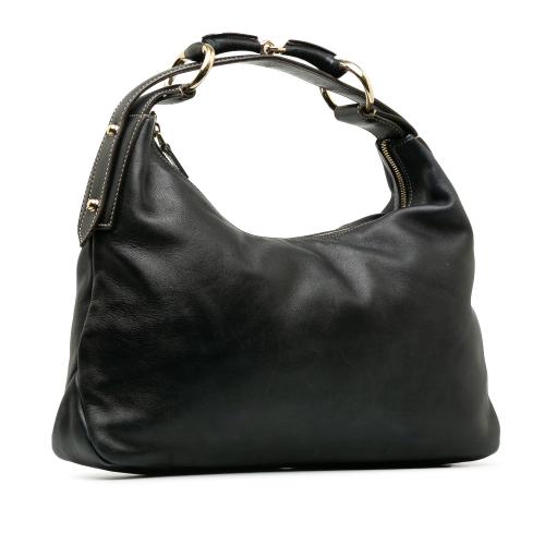 Gucci Leather Horsebit Hobo