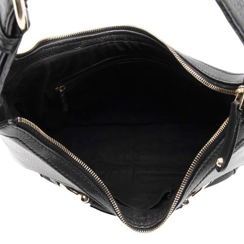 Gucci Leather Web Heritage Horsebit Large Hobo