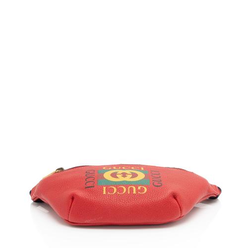 Gucci Leather Logo Belt Bag