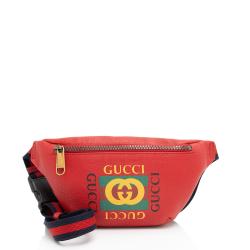 Gucci Leather Logo Belt Bag