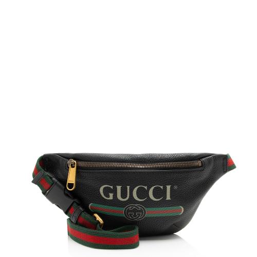 Gucci Leather Logo Belt Bag