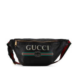 Gucci Leather Logo Belt Bag