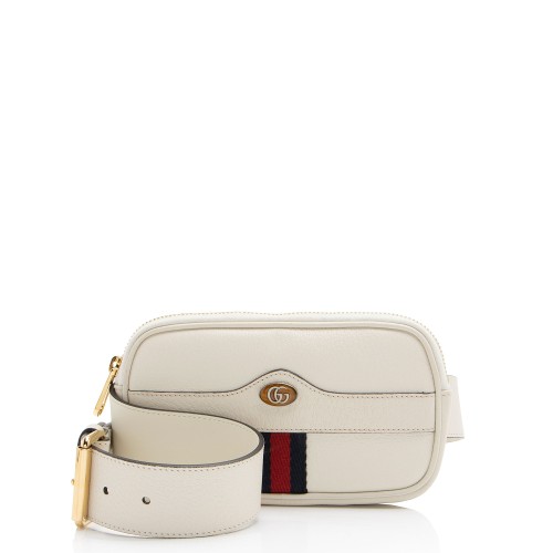 Gucci Leather Ophidia Belt Bag - Size 34 / 85