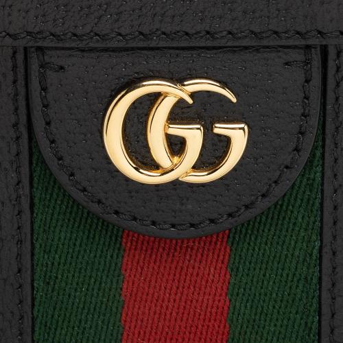 Gucci Leather Ophidia Medium Shoulder Bag