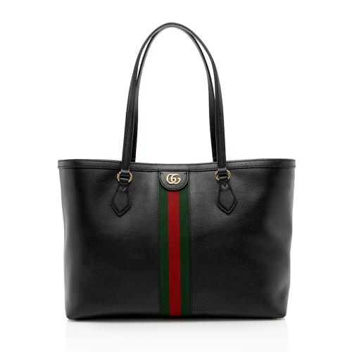 Gucci Leather Ophidia Medium Tote