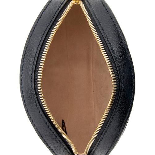 Gucci Leather Ophidia Round Mini Shoulder Bag