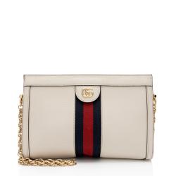 Gucci Leather Ophidia Small Shoulder Bag