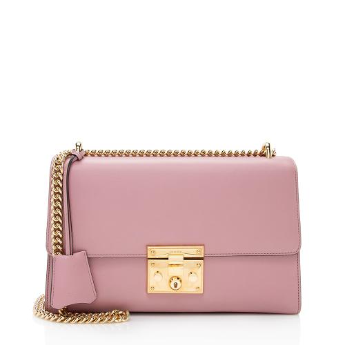 Gucci Leather Padlock Medium Shoulder Bag