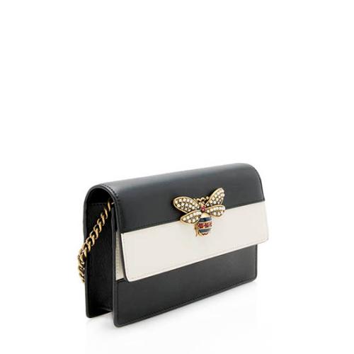 Gucci Leather Queen Margaret Wallet on Chain