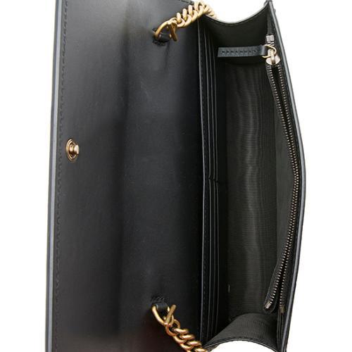 Gucci Leather Queen Margaret Wallet on Chain