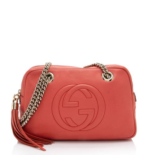 Gucci Leather Soho Chain Small Shoulder Bag