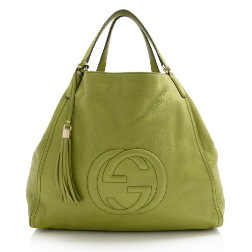 Gucci Leather Soho Large Tote