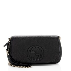 Gucci Leather Soho Medium Flap Bag