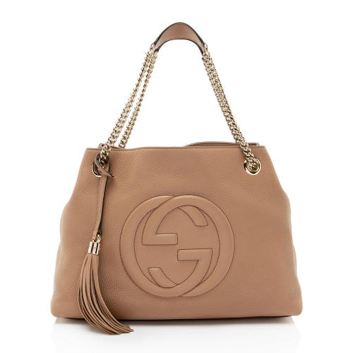 Gucci Leather Soho Medium Shoulder Bag