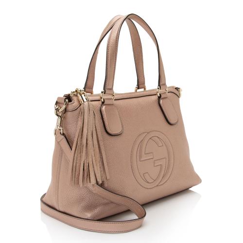 Gucci Leather Soho Top Handle