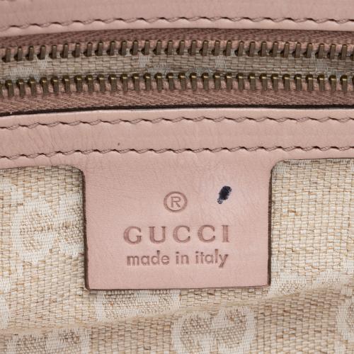 Gucci Leather Stirrup Tote