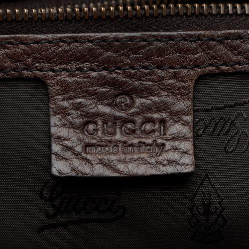 Gucci Leather Studded Babouska Dome Satchel