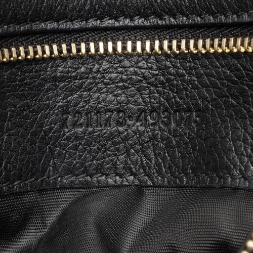 Gucci Leather Studded Blondie Medium Top Handle