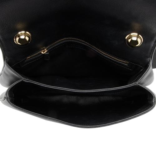 Gucci Leather Studded Blondie Medium Top Handle