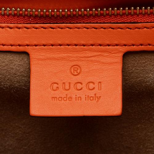 Gucci Leather Sylvie Medium Top Handle