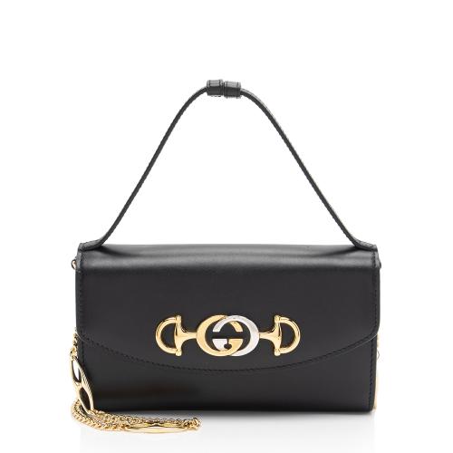 Gucci Leather Zumi Mini Bag