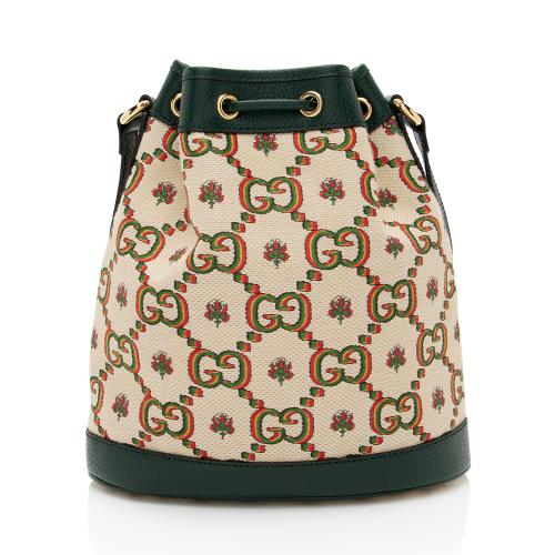 Gucci Limited Edition GG Canvas 100 Bucket Bag