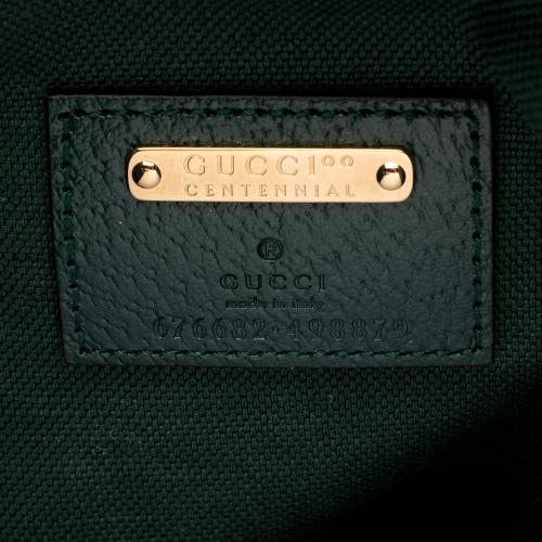 Gucci Limited Edition GG Canvas 100 Bucket Bag