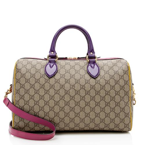 Gucci Limited Edition GG Supreme Boston Bag