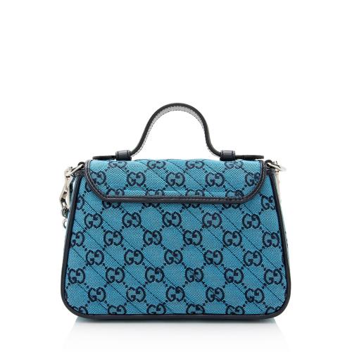 Gucci GG Canvas GG Marmont Mini Top Handle