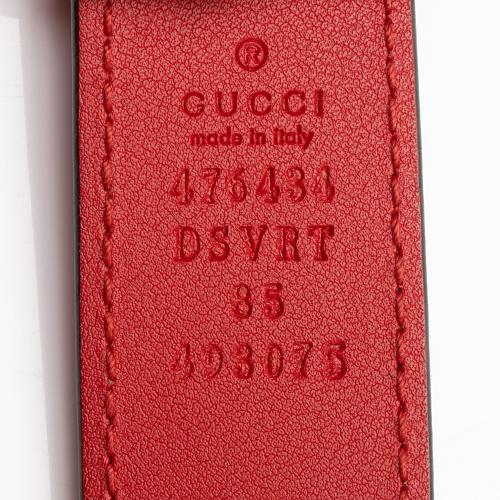 Gucci Matelasse Leather GG Marmont Belt Bag - Size 34 / 85