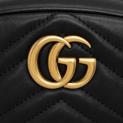 Gucci Matelasse Leather GG Marmont Belt Bag - Size 34 / 85