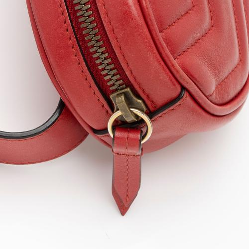 Gucci Matelasse Leather GG Marmont Belt Bag - Size 38 / 95