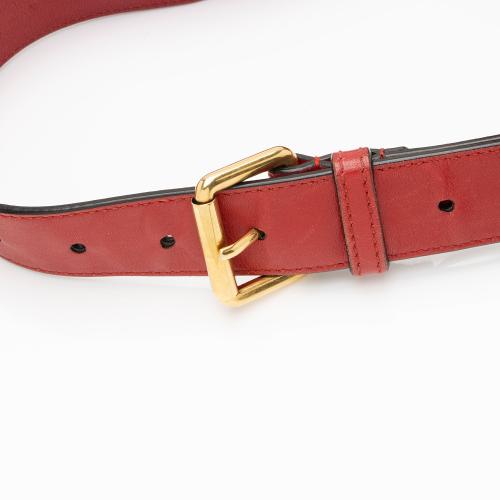 Gucci Matelasse Leather GG Marmont Belt Bag - Size 38 / 95