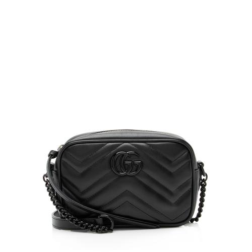 Gucci Matelasse Leather GG Marmont Mini Bag