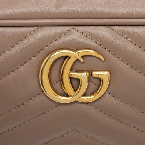 Gucci Matelasse Leather GG Marmont Mini Bag