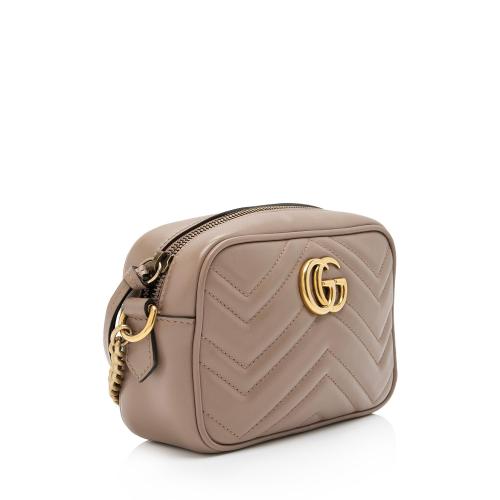 Gucci Matelasse Leather GG Marmont Mini Bag