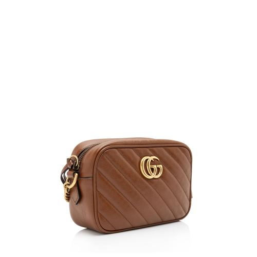 Gucci Matelasse Leather GG Marmont Mini Bag