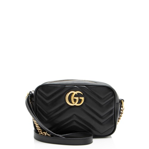 Gucci Matelasse Leather GG Marmont Mini Bag