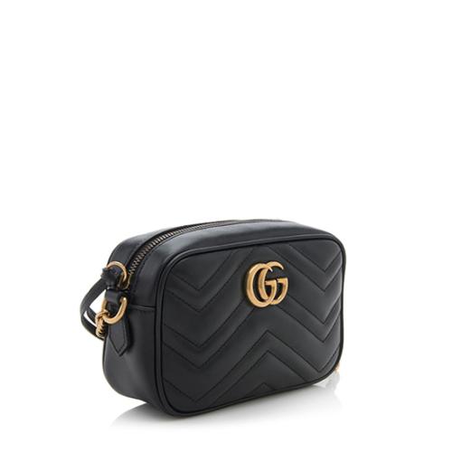 Gucci Matelasse Leather GG Marmont Mini Bag